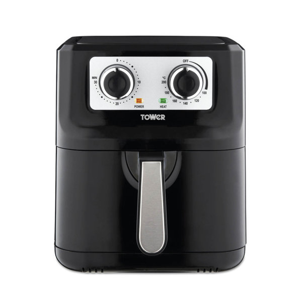 Tower Vortx Manual Air Fryer, 5L, Black & Reviews Wayfair.co.uk